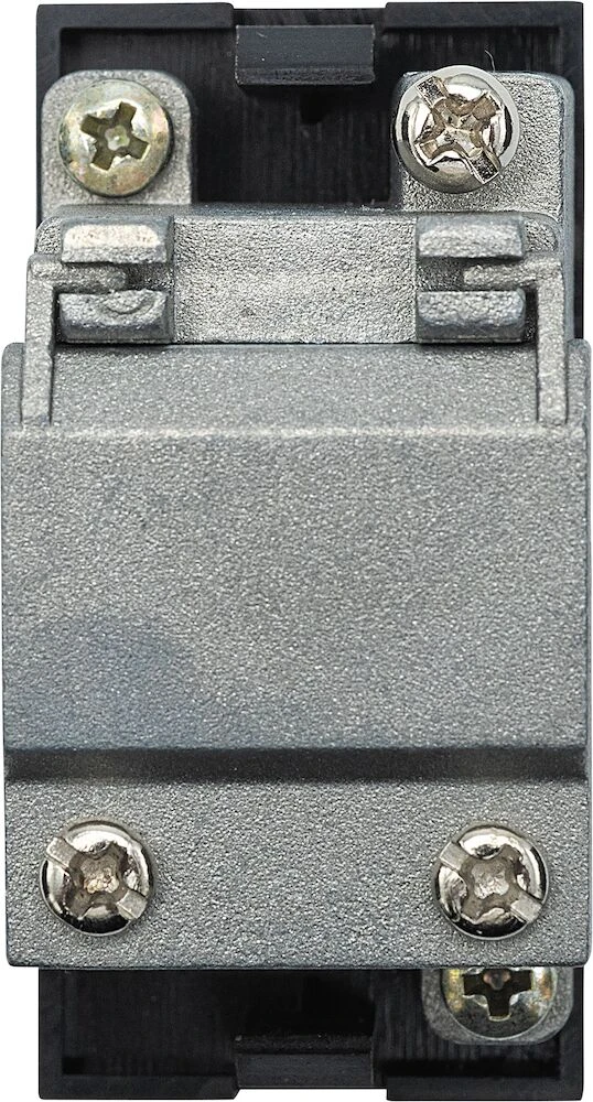 BG Euro Module IEC, Screened, Male, Black