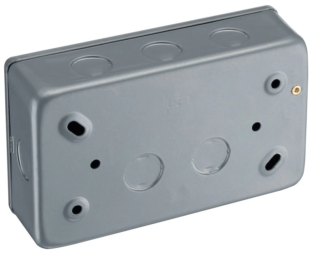 BG Metal Clad 13A Key Controlled Socket, Double Pole
