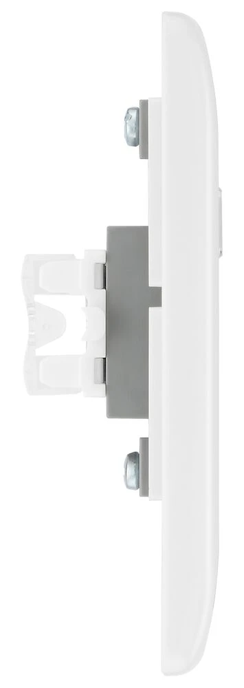 BG Nexus Series White Moulded Double RJ45 Telephone Socket IDC Type