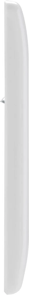 BG Nexus Series White Moulded Double Blank Plate