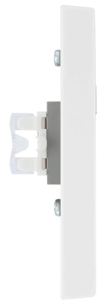 BG White Moulded Square Edge Single RJ45 Telephone Socket IDC Type