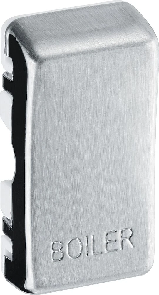 BG Grid Replacement Rocker BOILER, Pack of 10, Brushed Steel
