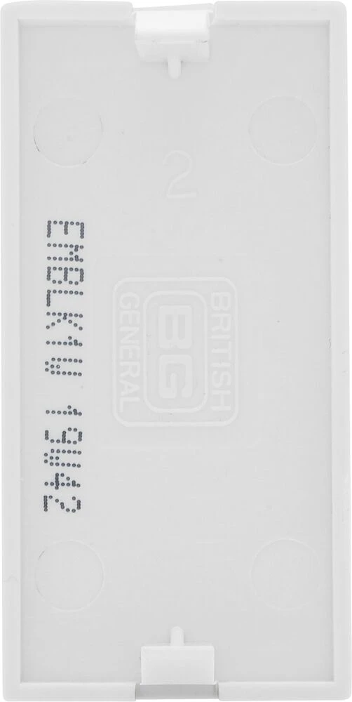 BG Euro Module Blank Module, White