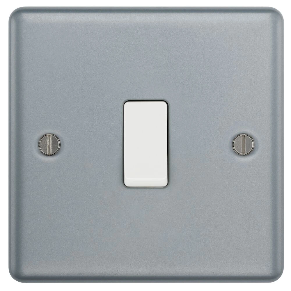BG Metal Clad 20A 16AX Single Switch, 2 Way