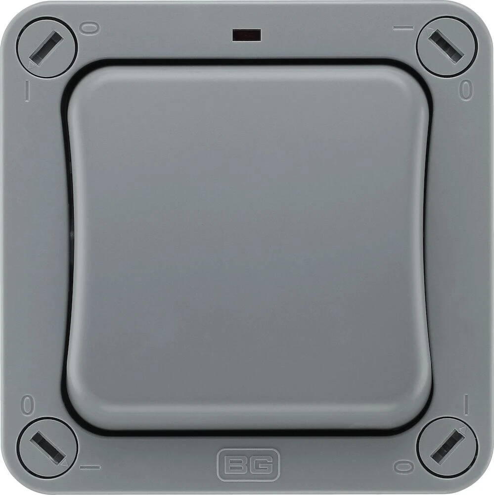 BG Nexus Storm, 20A Single Switch, 2 Way, IP66
