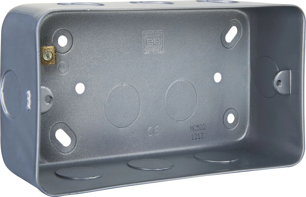 BG Metal Clad Rectangular Surface Mounting Box
