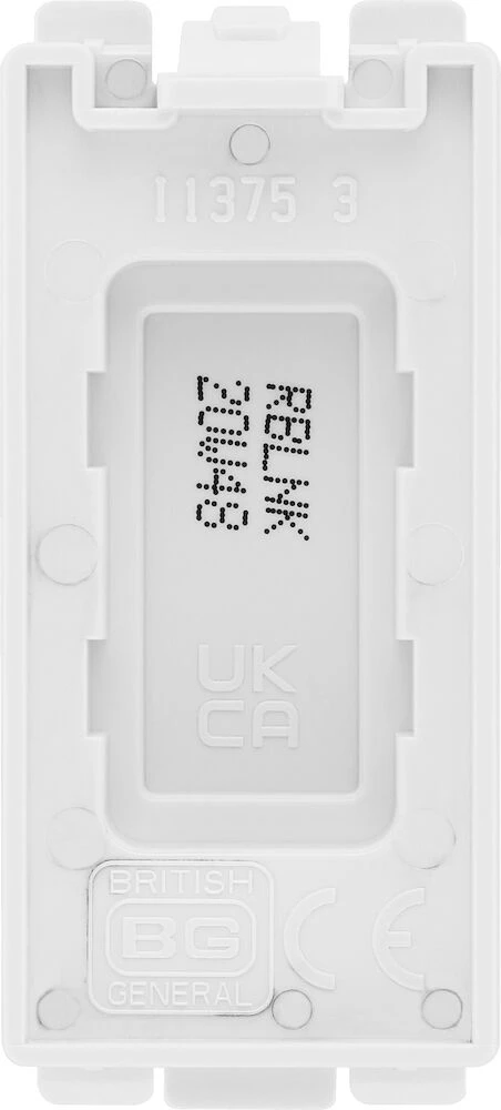 BG Grid Blank Module White