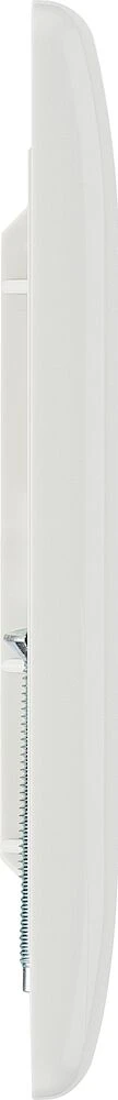 BG Nexus White Moulded Square Euro Module Front Plate 1 Module