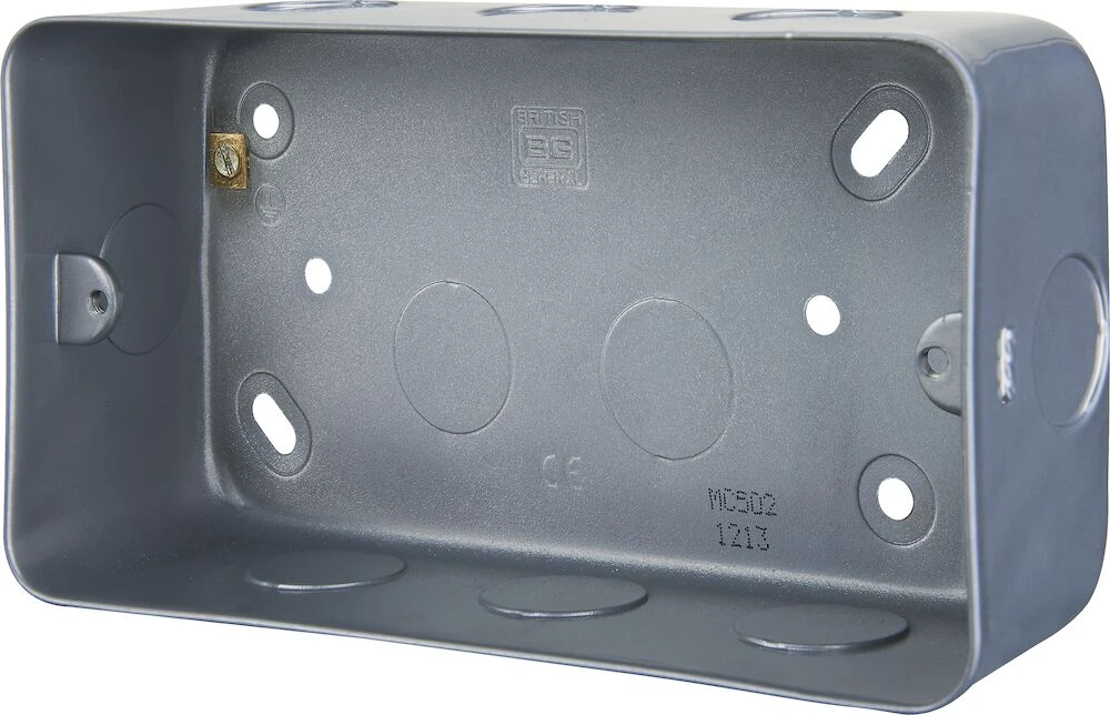 BG Metal Clad Rectangular Surface Mounting Box
