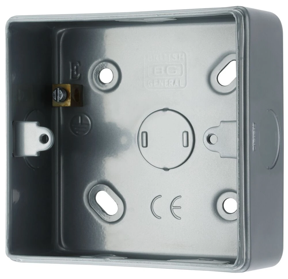 BG Metal Clad Square Surface Mounting Box