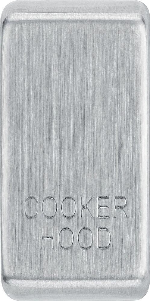 BG Grid Replacement Rocker COOKER HOOD, Pack of 10, Brushed Steel