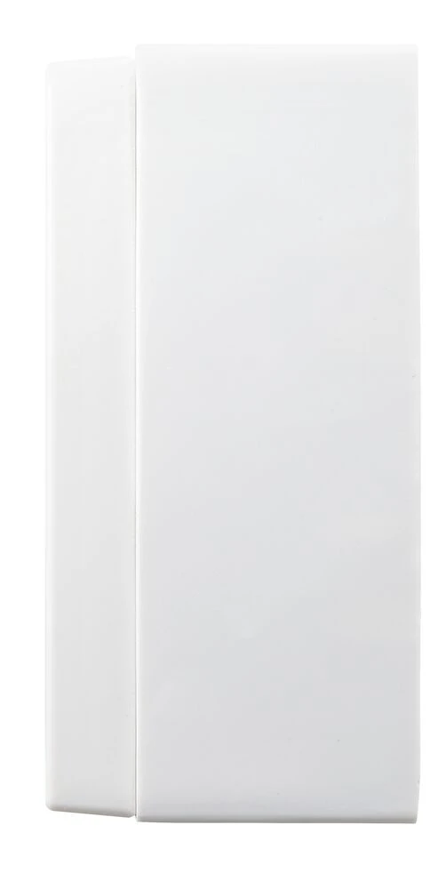 BG White Moulded Square Edge Double Blank Plate
