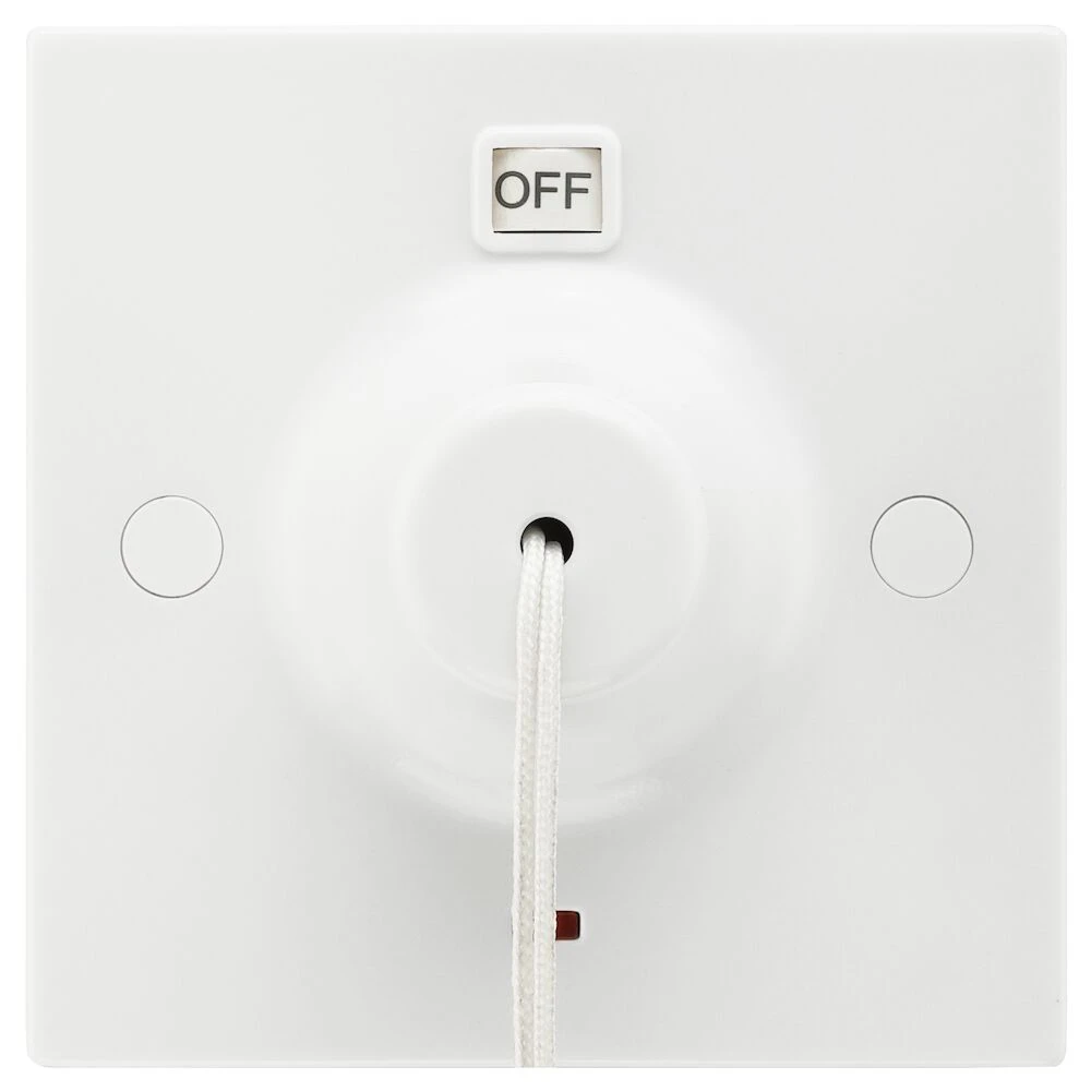 BG Ceiling Switch, 50A, Double Pole with Indicator