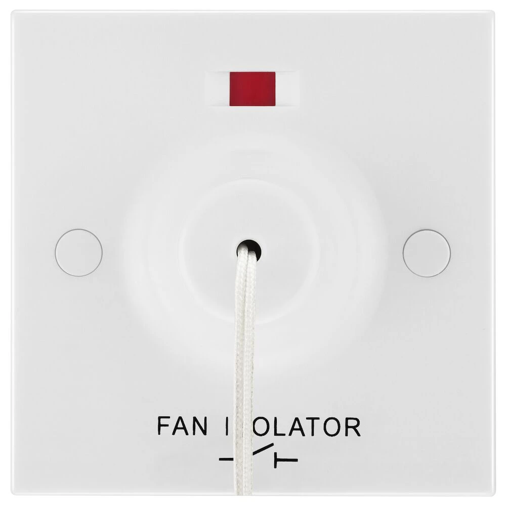 BG 10A Fan Isolator Switch