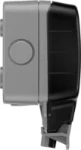 BG Nexus Storm, IP66 Weatherproof 13A Double Switched Socket with Latching RCD