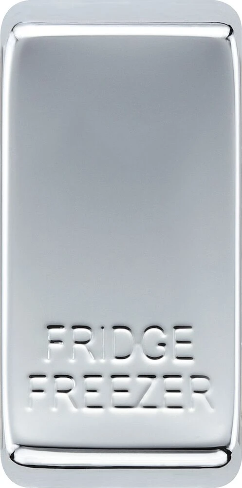 BG Grid Replacement Rocker FRIDGE FREEZER, Pack of 10, Polished Chrome