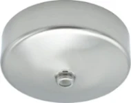 BG Decorative Ceiling Rose 3/80mm Diameter, Steel Finish