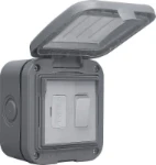 BG Weatherproof Switched Fused Connection Unit, IP55