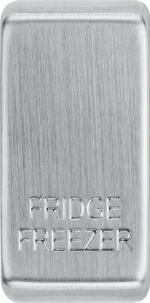 BG Grid Replacement Rocker FRIDGE FREEZER, Pack of 10, Brushed Steel