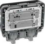 BG Nexus Storm, 13A Double Switched Socket, with WiFi Extender, IP66