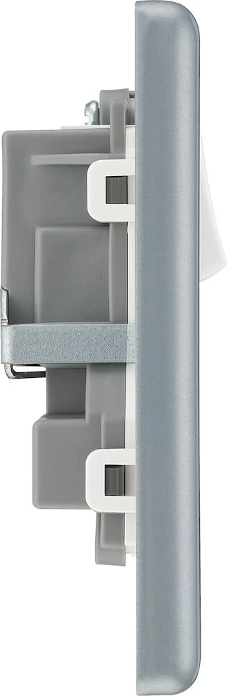 BG Metal Clad 13A Double Switched Socket