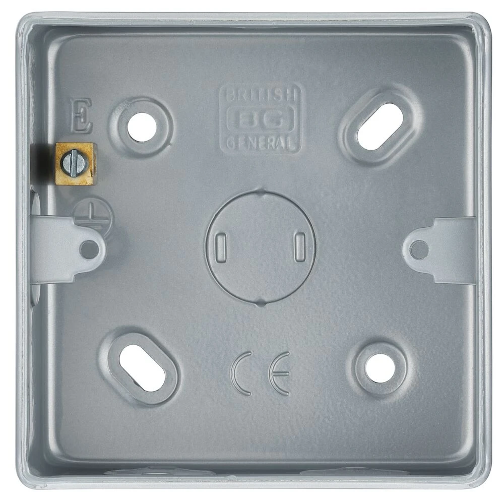 BG Metal Clad Square Surface Mounting Box