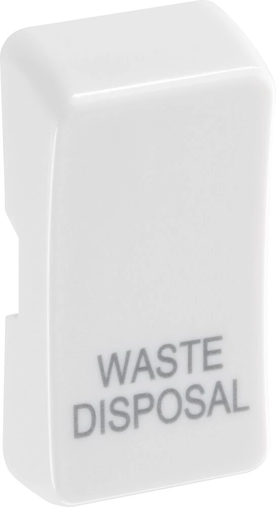 BG Grid Replacement Rocker WASTE DISPOSAL, Pack of 10, White