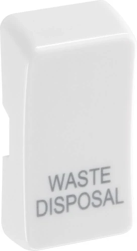 BG Grid Replacement Rocker WASTE DISPOSAL, Pack of 10, White