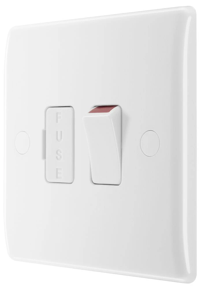 BG Nexus Series White Moulded 13A Switched Fused Connection Unit