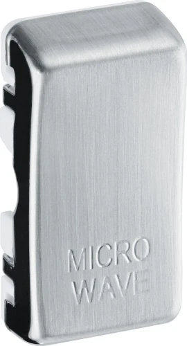 BG Grid Replacement Rocker MICROWAVE, Pack of 10, Brushed Steel