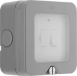 BG Nexus Storm, Switched Fused Connection Unit with Indicator IP66