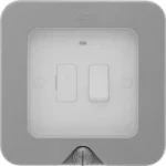 BG Nexus Storm, Switched Fused Connection Unit with Indicator IP66