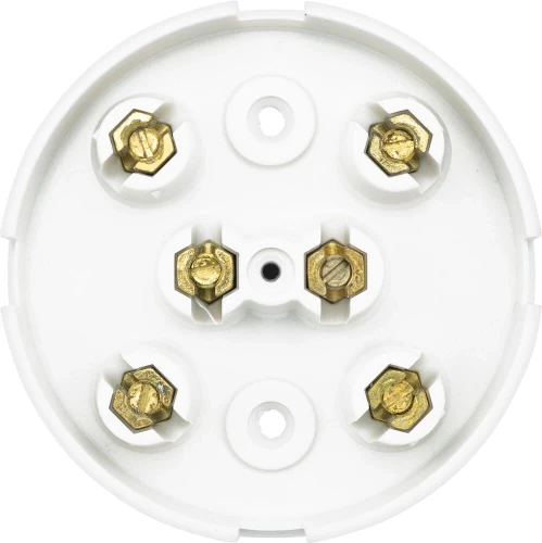 BG Junction Box 6 Way, 20A, 3.5/89mm Dia, White