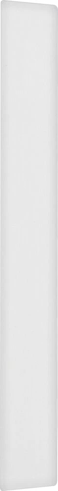 BG White Moulded Square Edge Double Blank Plate