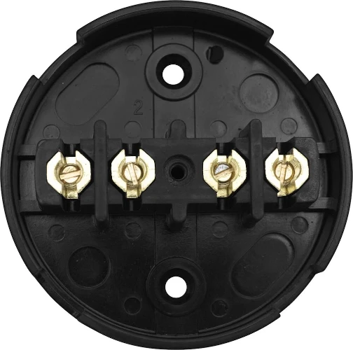 BG Junction Box 4 Way, 20A, 3.5/89mm Dia, Brown