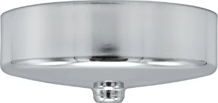 BG Decorative Ceiling Rose 3/80mm Diameter, Chrome Finish