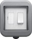 BG Weatherproof Switched Fused Connection Unit, IP55