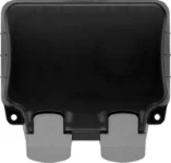 BG Nexus Storm, IP66 Weatherproof 13A Single Socket with Mechanical Timer Control