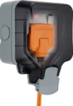 BG Nexus Storm, 13A Single Switched Socket, IP66