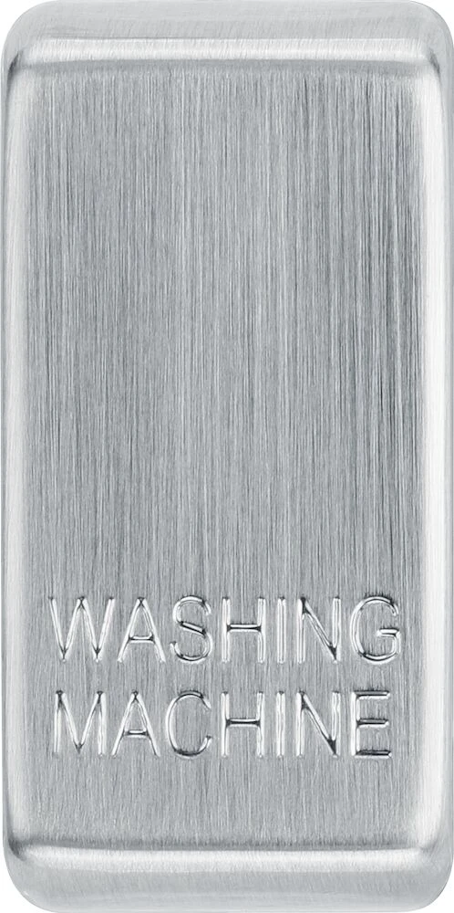 BG Grid Replacement Rocker WASHING MACHINE, Pack of 10, Brushed Steel