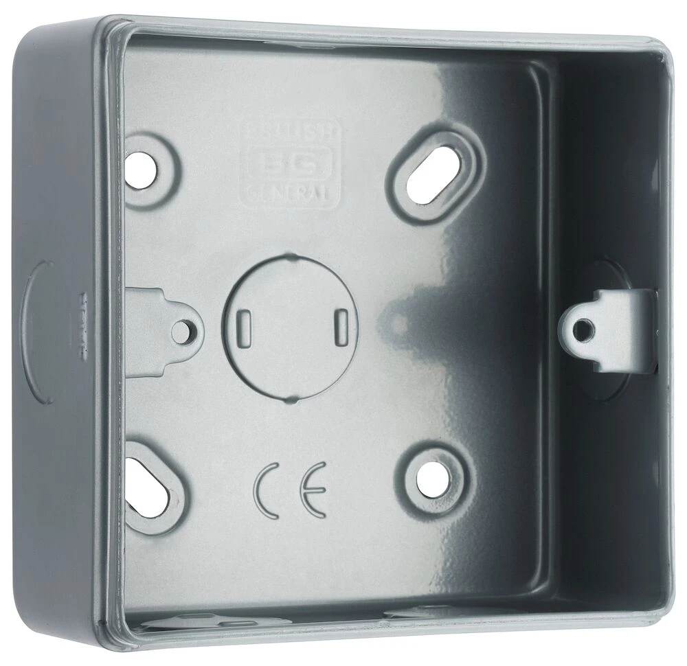 BG Metal Clad Square Surface Mounting Box