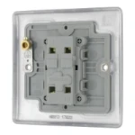 BG Nexus Metal Brushed Steel, 20A 16AX Intermediate Switch