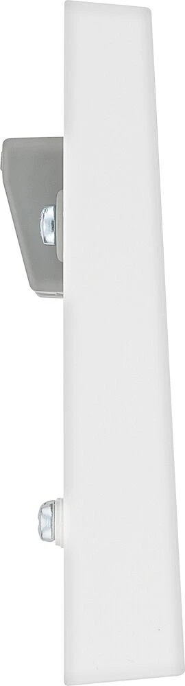 BG White Moulded Square Edge 25A Single Flex Outlet Plate Bottom Entry