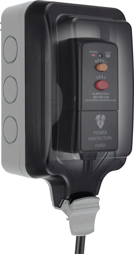 BG Nexus Storm 13A Single Unswitched Socket, Large Enclosure with Adjustable Positions, IP66