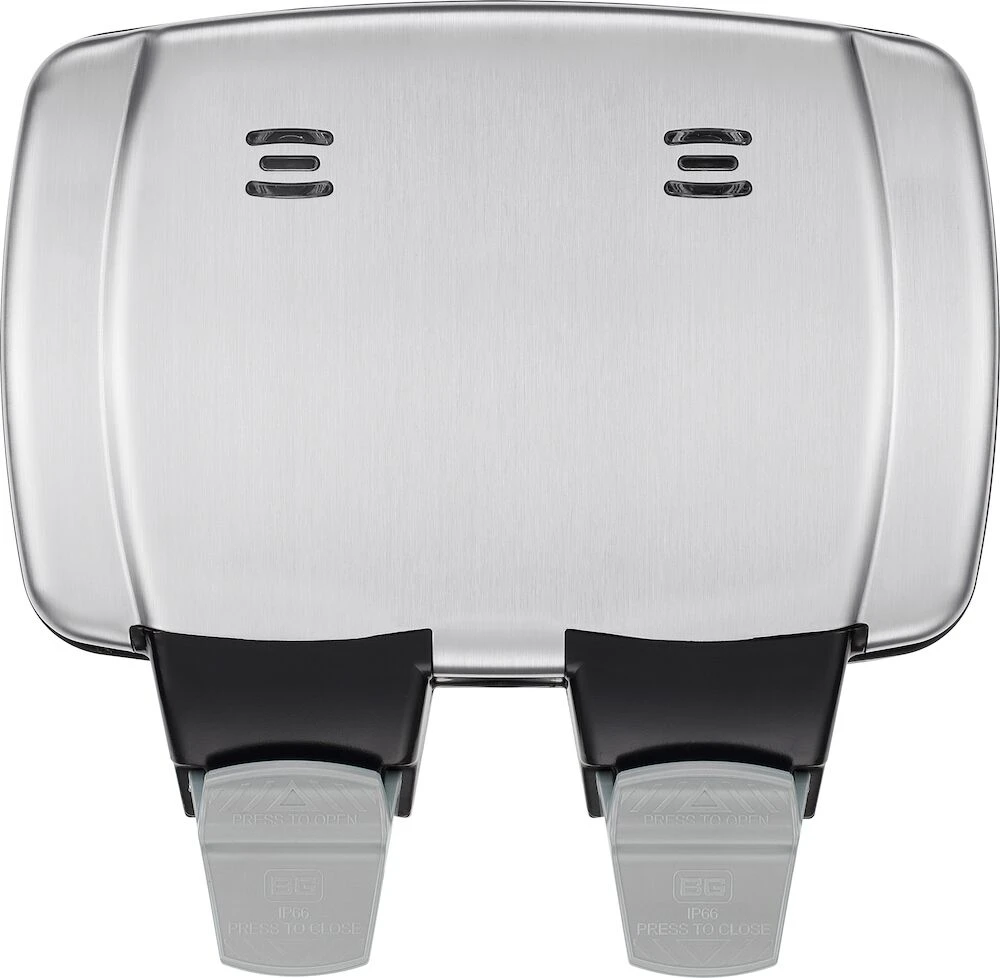 BG Decorative Weatherproof 13A Double Switched Socket, Double Pole, IP66