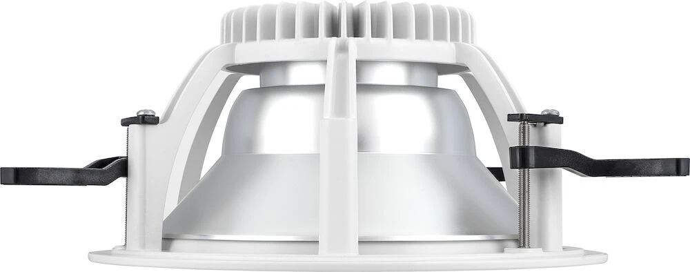 Luceco Platinum downlight matt reflector 218mm 3300 lumen with fixed output driver