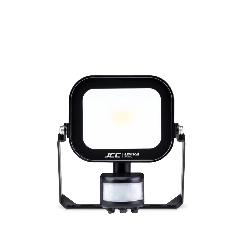 Niteflood LED Floodlight 10W IP65 4000K Black +PIR