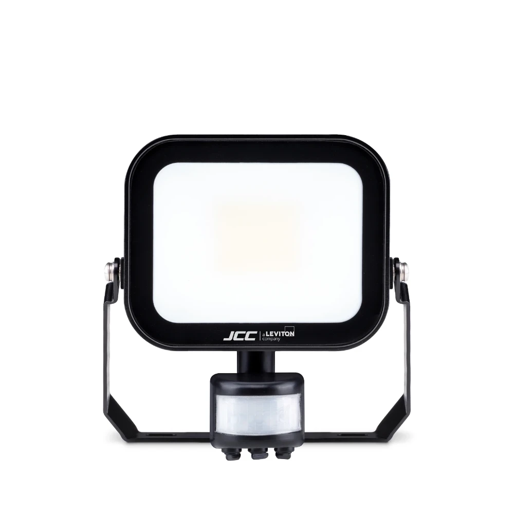 Niteflood LED Floodlight 10W IP65 4000K Black +PIR