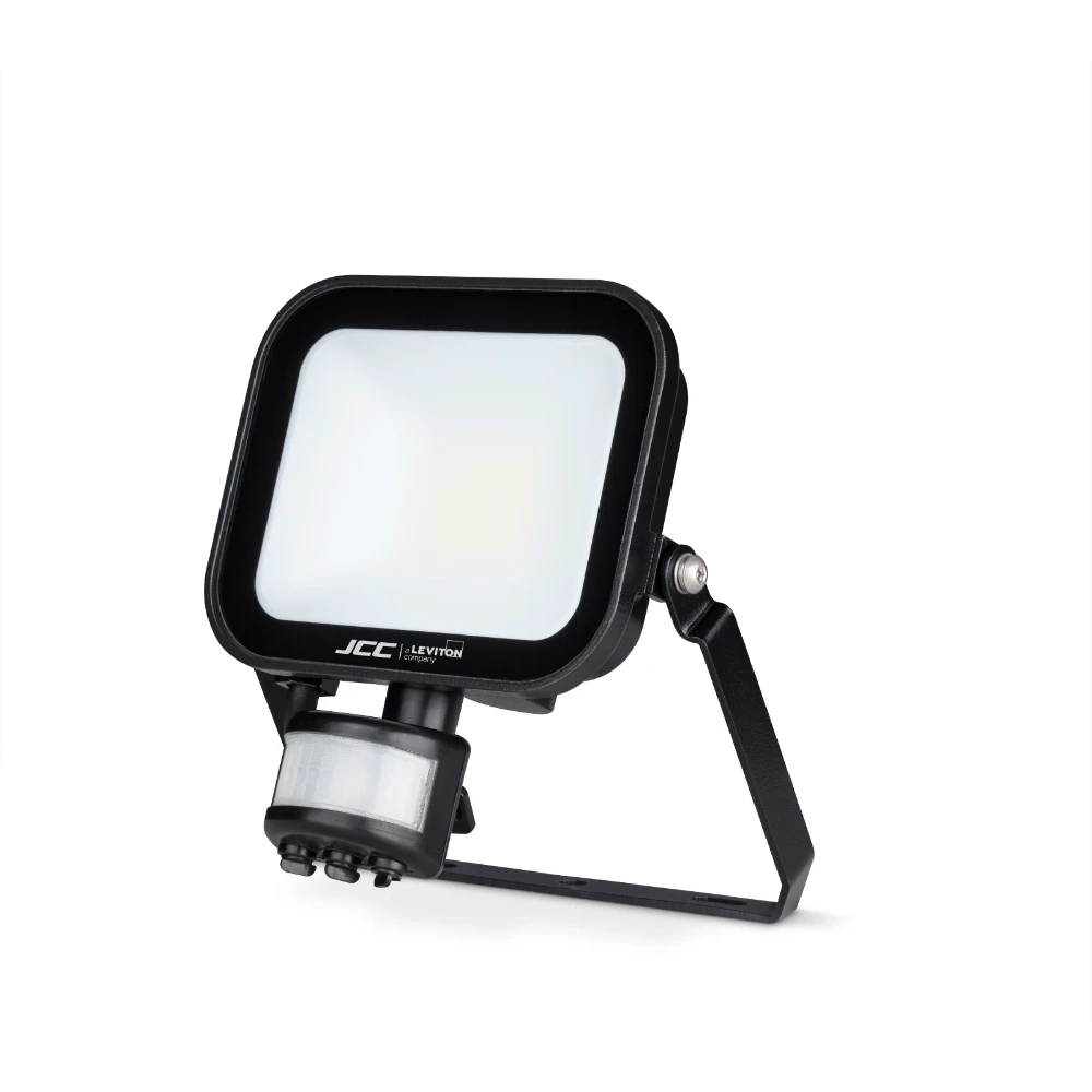 Niteflood LED Floodlight 10W IP65 4000K Black +PIR
