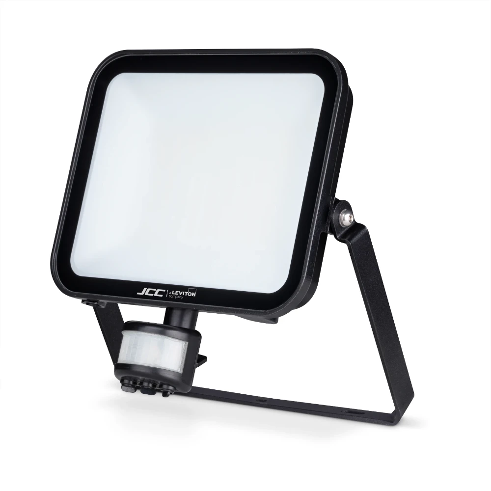 Niteflood LED Floodlight 50W IP65 4000K Black +PIR    